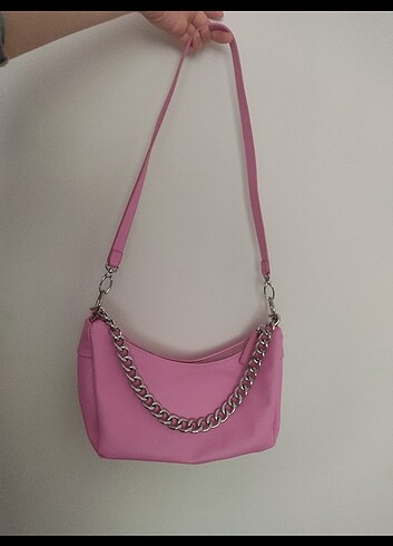 Bershka Bershka pembe canta