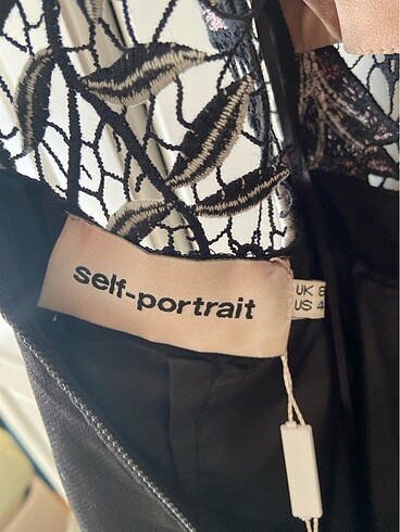 s Beden çeşitli Renk Self portrait Elbise