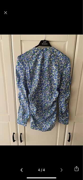 xs Beden mavi Renk Zara Bluz