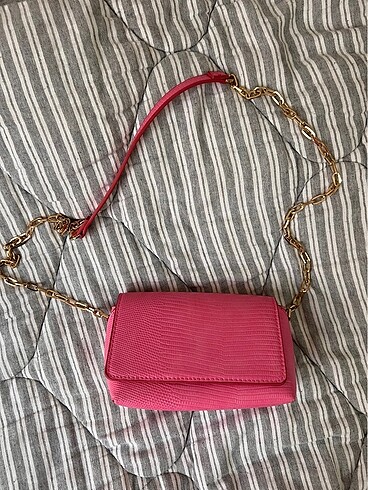 Mango pembe çanta