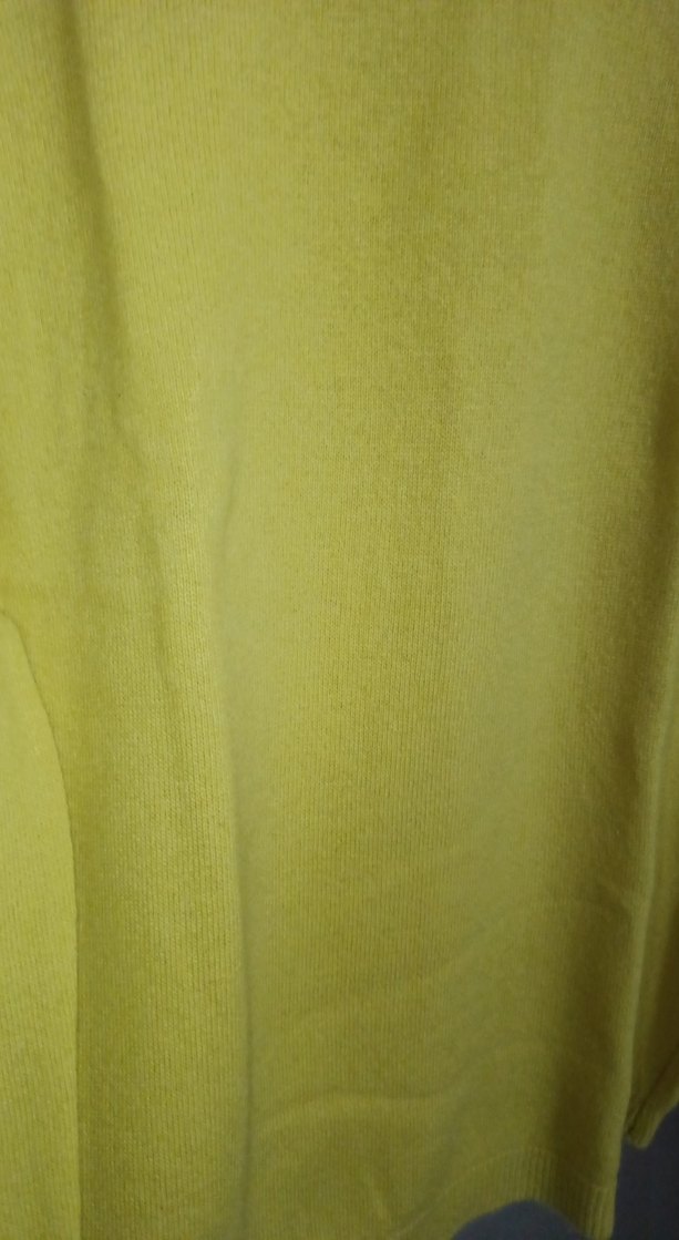 Sarı Kadın Uzun Kollu Basic Kazak - Görsel 5