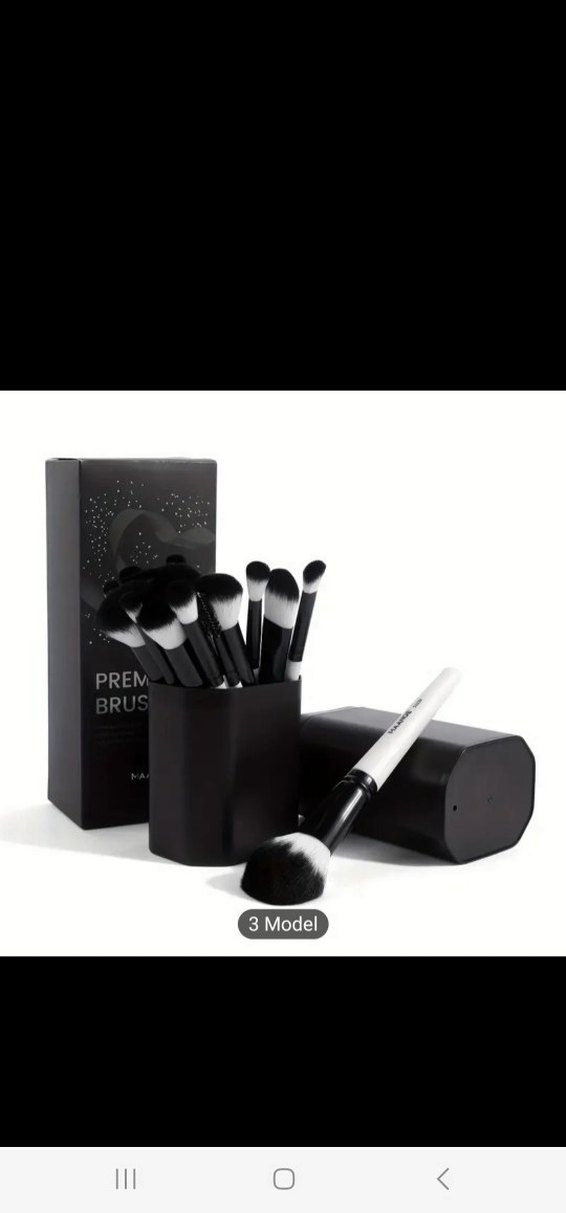 18 Parça Beyaz Saplı Premium Makyaj Fırça Seti - Görsel 2