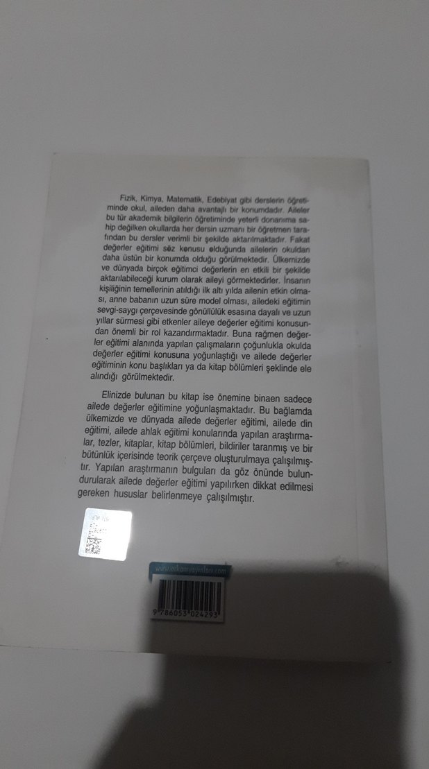 Ailede Değerler Eğitimi Bilal Yorulmaz Erkam Yayınları - Görsel 2