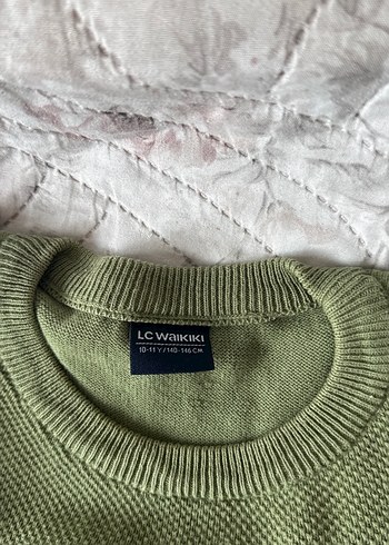 Yeşil erkek çocuk Uzun Kollu Kazak - Görsel 2