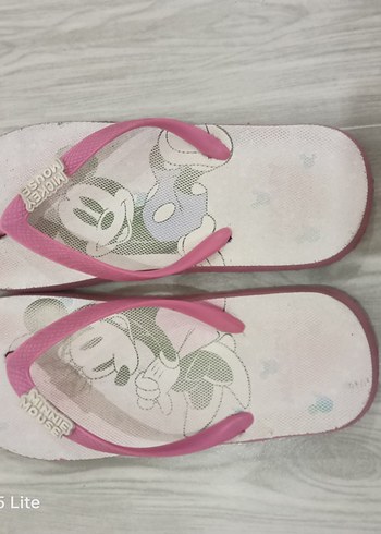Diğer Kız Çocuk Pembe Baskılı Bohem Terlik