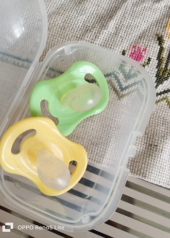 BabyJem Renkli Bebek Emzikleri, Yeşil ve Sarı