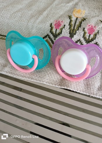 BabyJem Renkli Bebek Emzikleri 2'li Set 6 18 ay