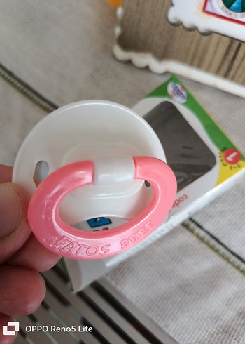 Pembe Pastel Emzik 0 6 ay