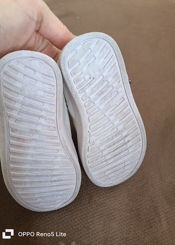 21 Beden U.S. Polo Assn. Erkek Çocuk Beyaz Spor Ayakkabı orijinaldir