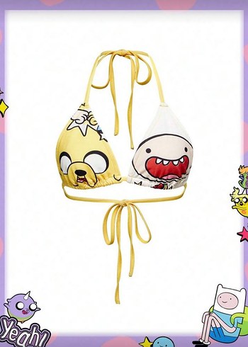 Adventure Time Çizgifilm Bikini Üstü
