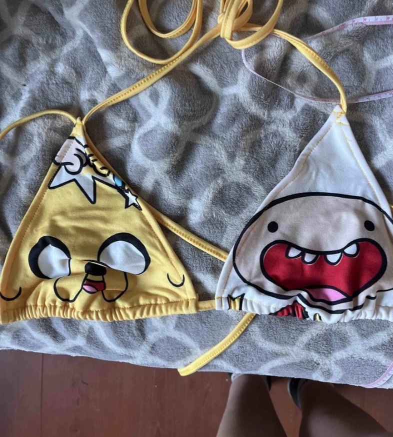 Adventure Time Çizgifilm Bikini Üstü - Görsel 2