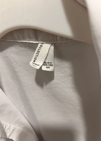 Beyaz Uzun Kollu Gömlek - Görsel 3