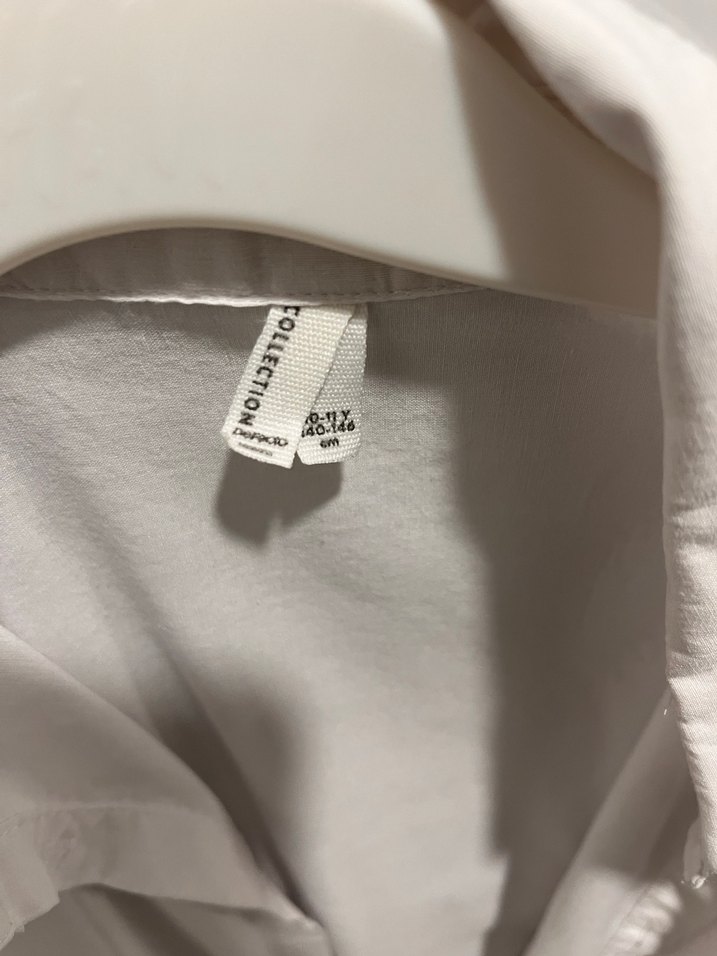 Beyaz Uzun Kollu Gömlek - Görsel 2