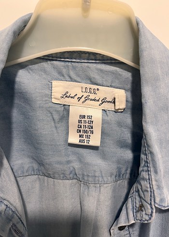 Uzun Kollu Denim Gömlek - Görsel 2