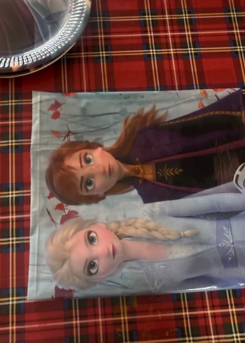  Beden Frozen 2 Temalı Parti Tabakları ve süsleri