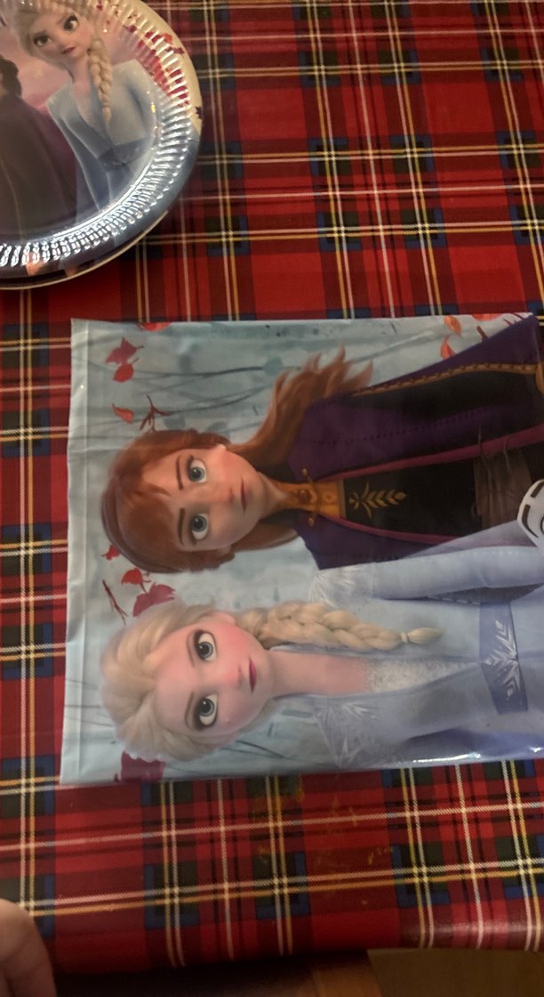 Frozen 2 Temalı Parti Tabakları ve süsleri - Görsel 3