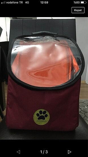 Evcil hayvan çantası