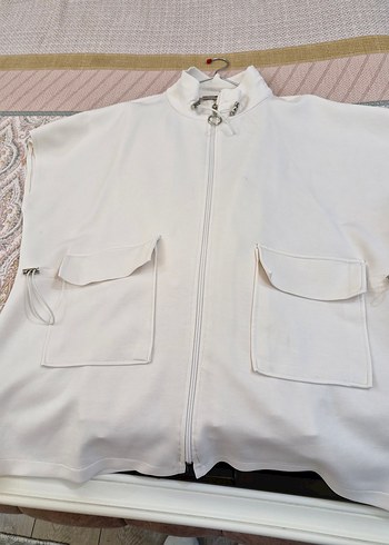 Beyaz Scuba Kumaş 2li spor takım - Görsel 8