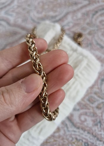 Örgü Beyaz Kadın Çanta Zincir Askılı - Görsel 6