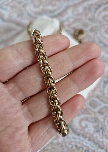 Örgü Beyaz Kadın Çanta Zincir Askılı - Görsel 5