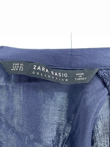 xl Beden lacivert Renk Zara Bluz %70 İndirimli.