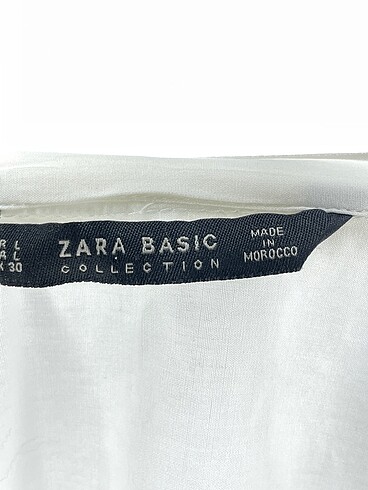 l Beden beyaz Renk Zara Bluz %70 İndirimli.