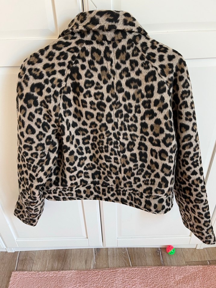 BERSHKA leopar ceket - Görsel 3