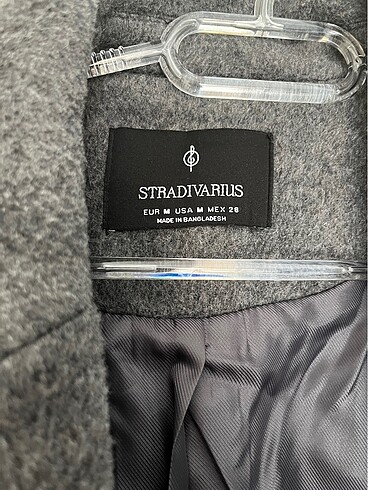 m Beden gri Renk Stradivarius ceket