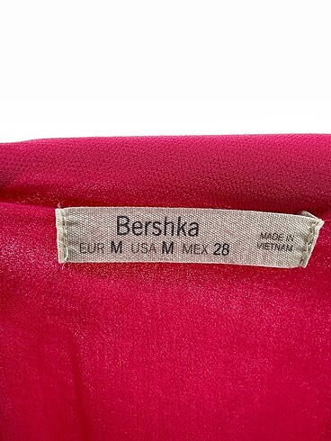 m Beden pembe Renk Bershka Kısa Elbise %70 İndirimli.