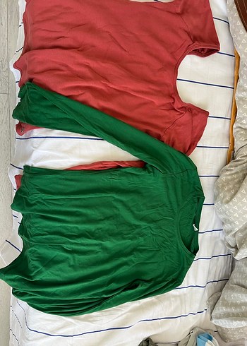 Renkli, Uzun Kollu, Balıkçı Yaka tişört