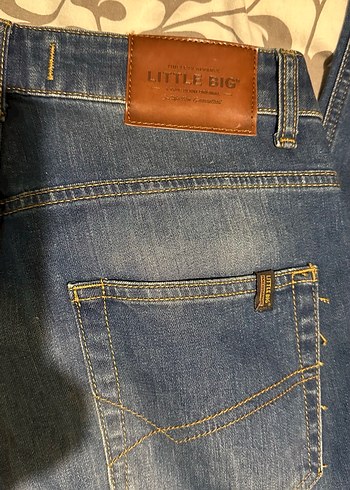 Kadın Lacivert Denim Normal Boy Kot Pantolon - Görsel 6