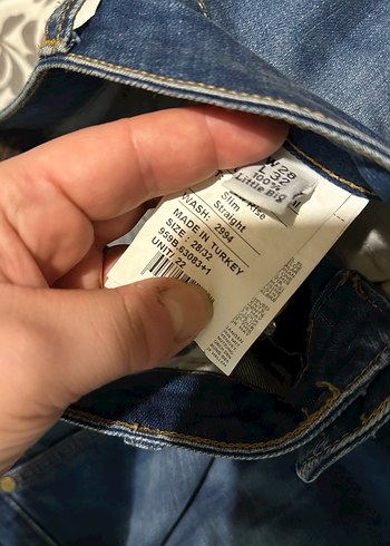 Kadın Lacivert Denim Normal Boy Kot Pantolon - Görsel 4