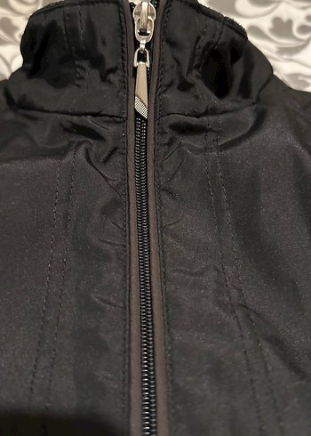 Siyah Fermuarlı Street Wear Erkek Mont - Görsel 10