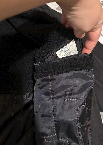 Siyah Fermuarlı Street Wear Erkek Mont - Görsel 3