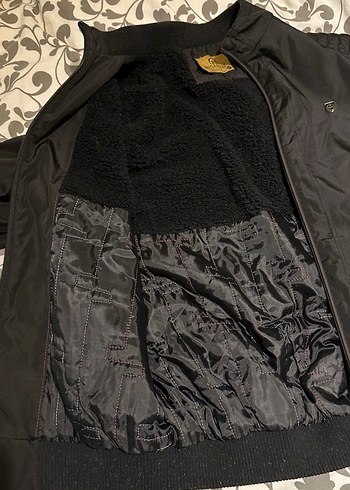 Siyah Fermuarlı Street Wear Erkek Mont - Görsel 2