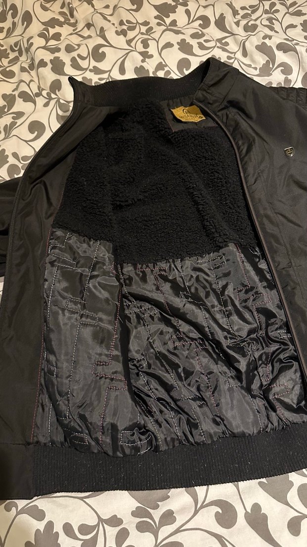 Siyah Fermuarlı Street Wear Erkek Mont - Görsel 2