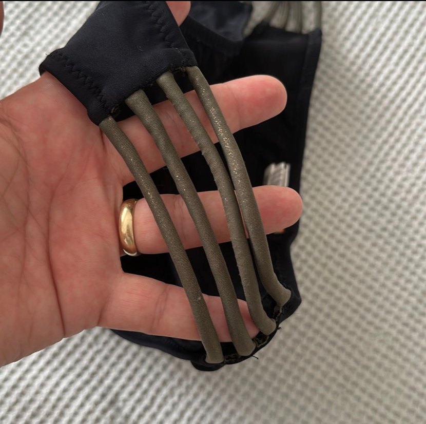 Siyah Elastik Askılı Kadın Bikini Altı - Görsel 4