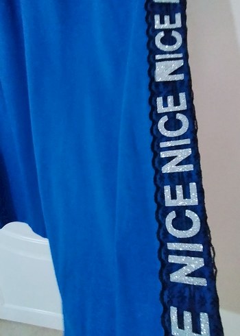 Mavi Mini Kadın Eşofman Takımı - Görsel 2