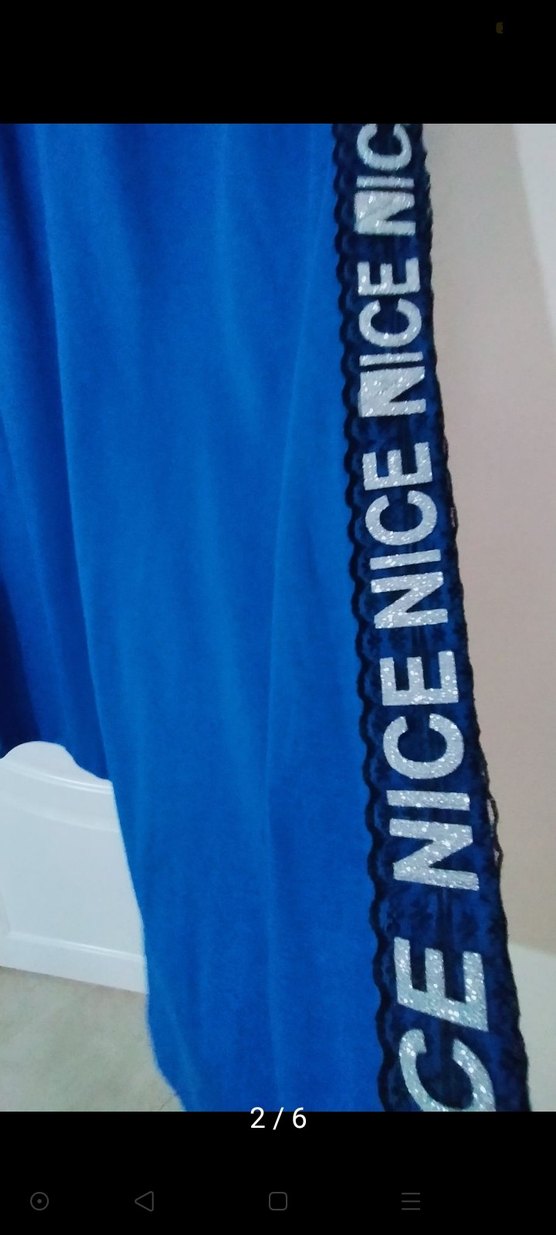 Mavi Mini Kadın Eşofman Takımı - Görsel 2