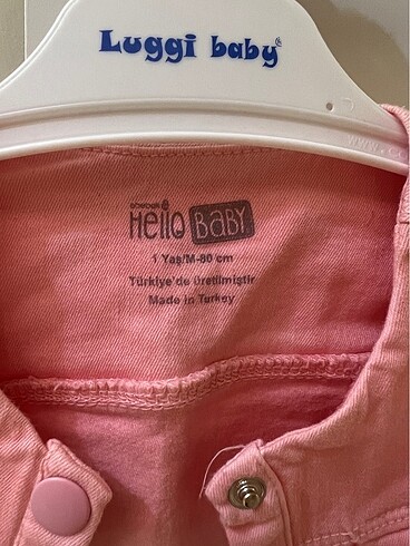 HelloBaby PEMBE 1 YAŞ KOT CEKET