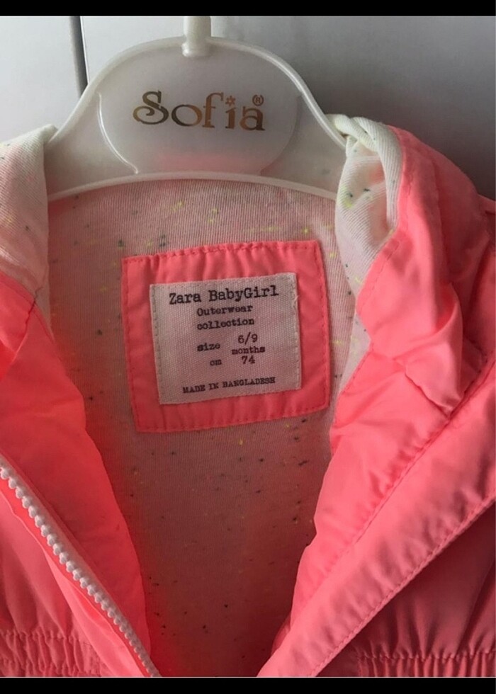 Zara mevsimlik bebek yağmurluk - Görsel 2