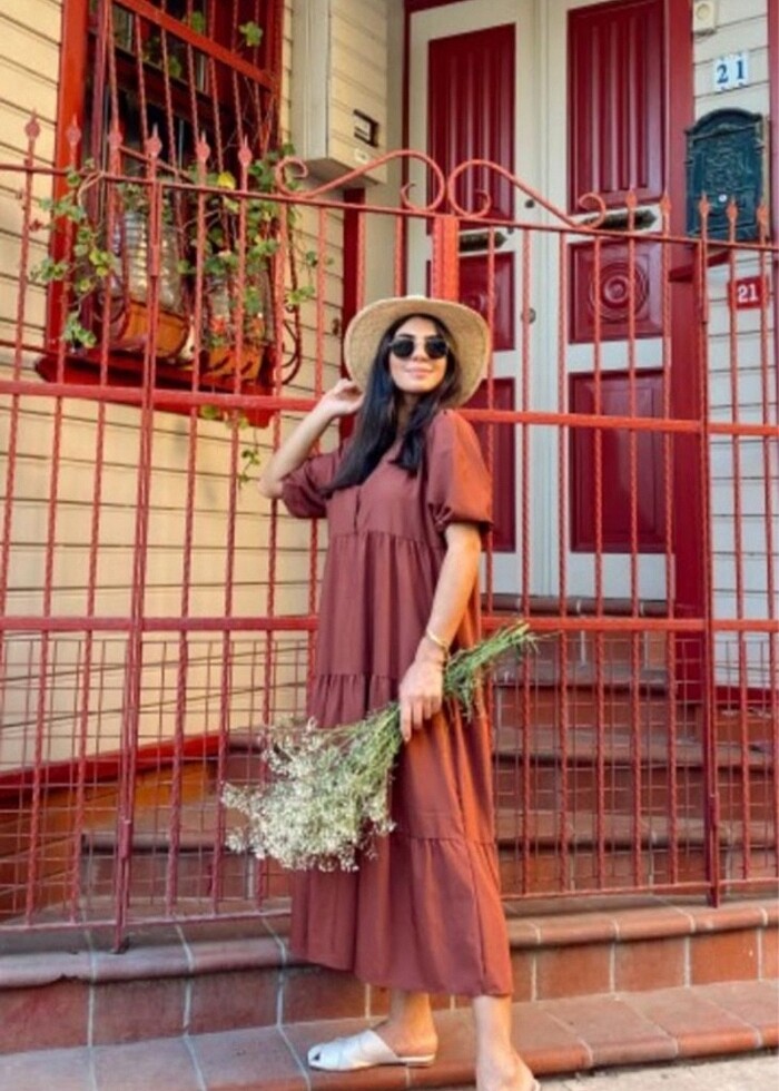 Uzun elbise - Görsel 2