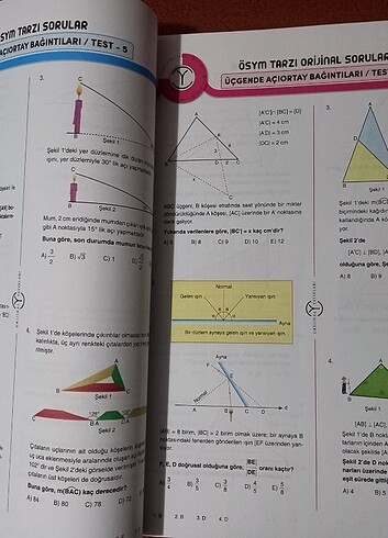  Beden Orijinal TYT-AYT Geometri Soru Bankası 