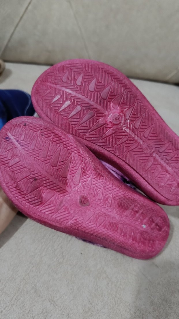 Nakışlı Pembe Kız Çocuk Ev Terliği - Görsel 4