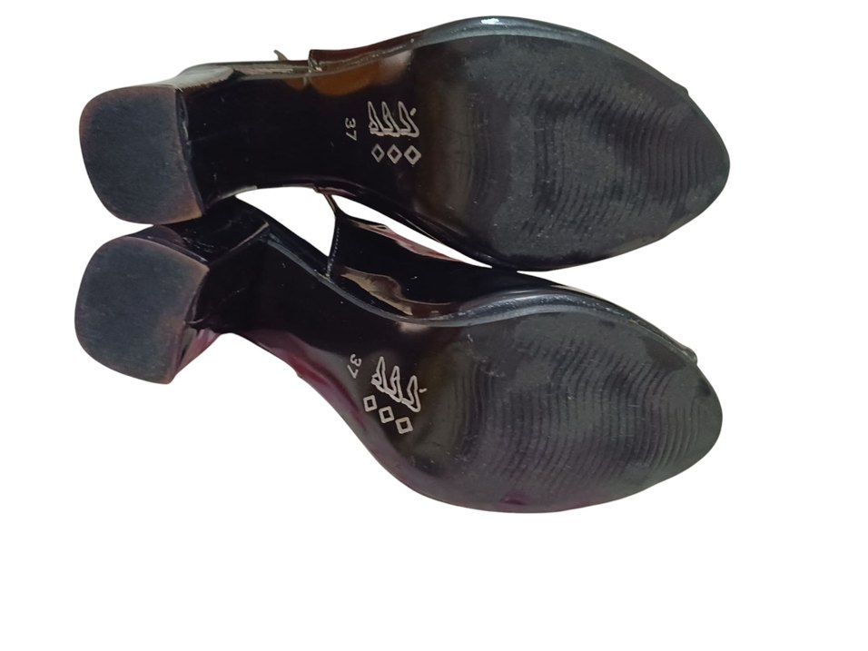 Rugan Tokalı Topuklu Kadın Ayakkabı - Görsel 4