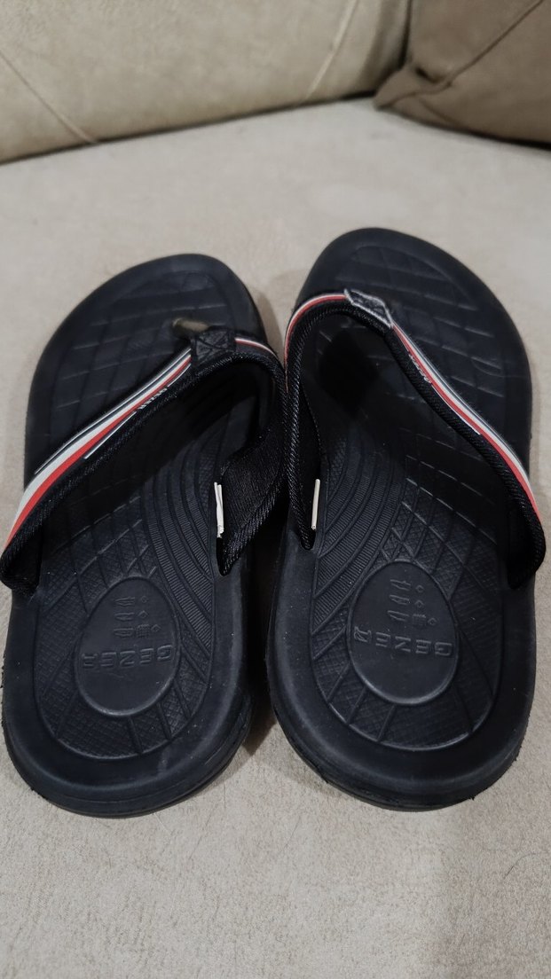 Siyah Erkek Spor Terlikler Tokalı - Görsel 2