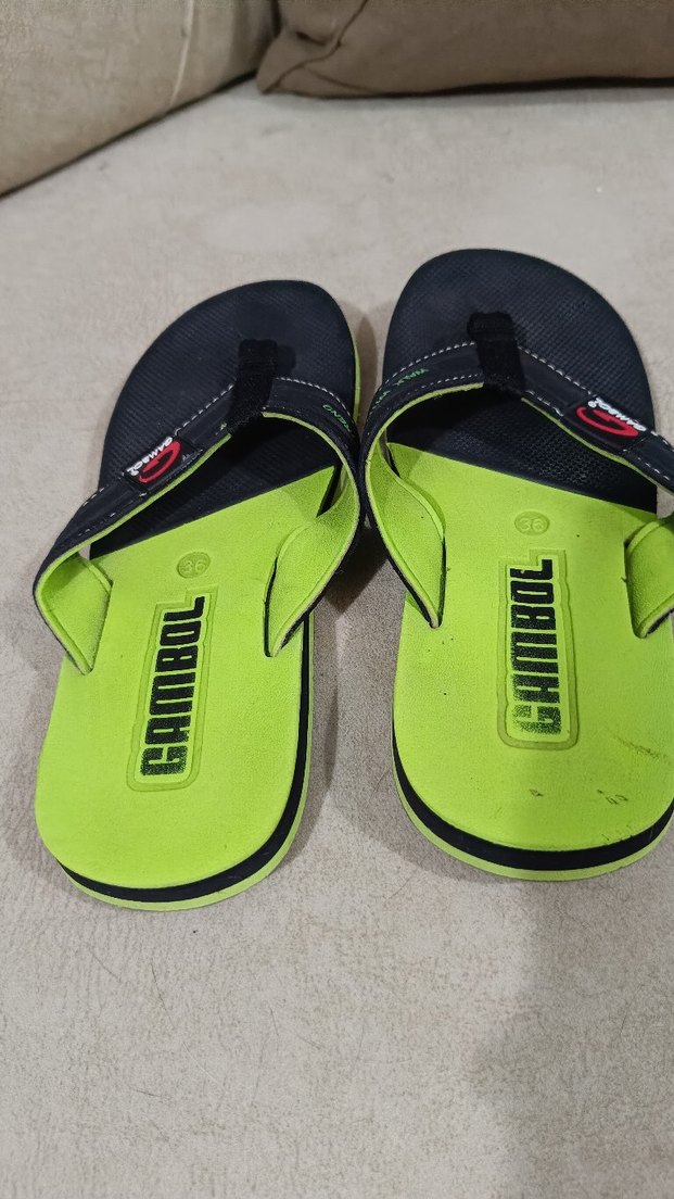 Yeşil Renkli Spor Erkek Terlik - Görsel 2