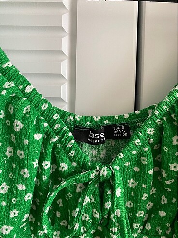 xs Beden Yesil elbise