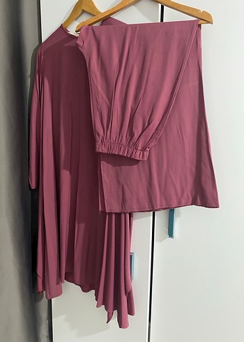 Allday Tesettür Mürdüm Takım - Görsel 6