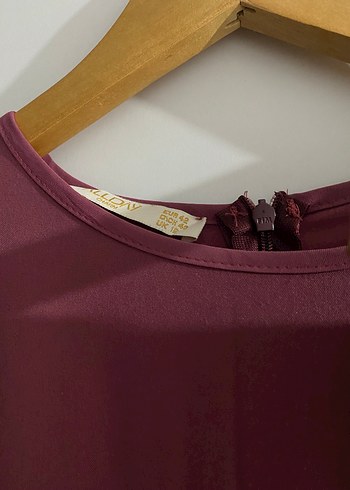 Allday Tesettür Mürdüm Takım - Görsel 2